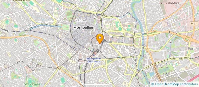 localisation de l'entreprise CAP!LAB à MONTPELLIER