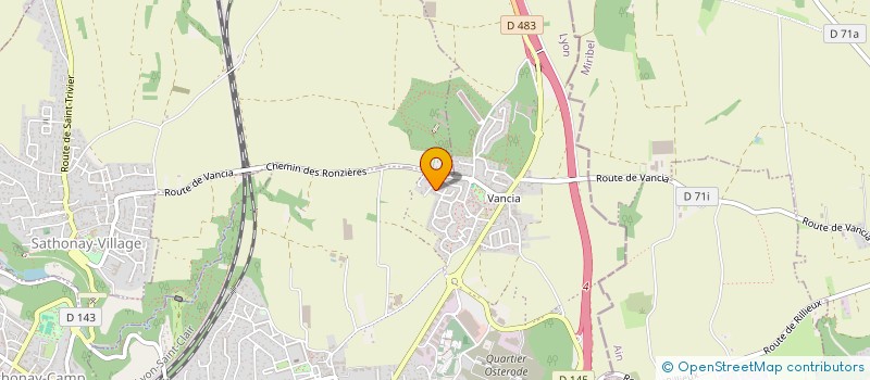 localisation de l'entreprise CAP LABO à RILLIEUX-LA-PAPE