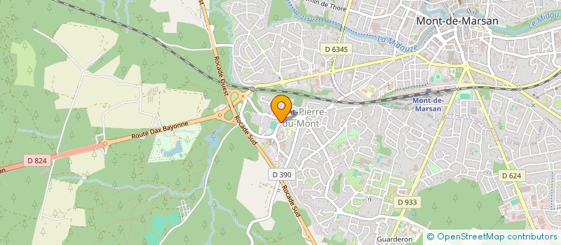 localisation de l'entreprise CAP LE MONT  SAINT-PIERRE-DU-MONT