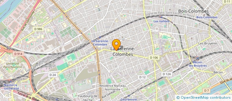 localisation de l'entreprise CAP LEON à LA GARENNE-COLOMBES