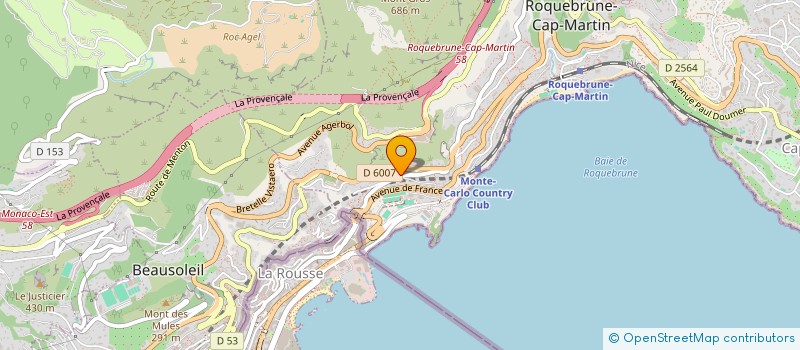 localisation de l'entreprise CAP LEONARD à ROQUEBRUNE-CAP-MARTIN