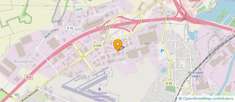 localisation de l'entreprise CAP'LEVAGE  TRITH-SAINT-LEGER