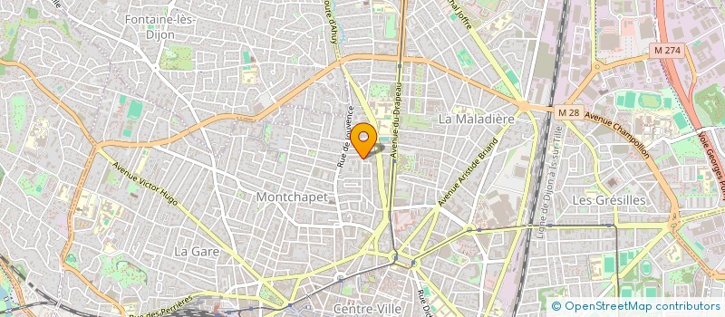 localisation de l'entreprise CAP LIBERTE à DIJON