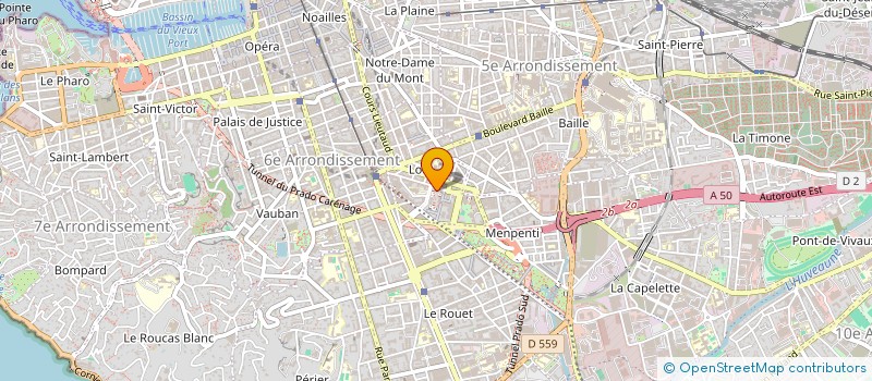 localisation de l'entreprise CAP LIBERTE  MARSEILLE