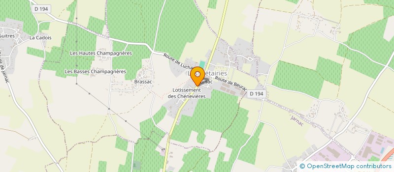 localisation de l'entreprise CAP LIBERTY à FOUSSIGNAC