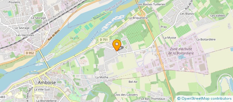 localisation de l'entreprise CAP LIBRE  AMBOISE