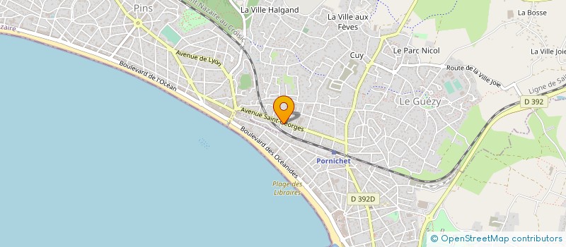 localisation de l'entreprise CAP LIFE 1 à LA BAULE-ESCOUBLAC