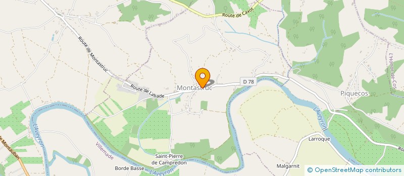 localisation de l'entreprise CAP LINE  L HONOR-DE-COS