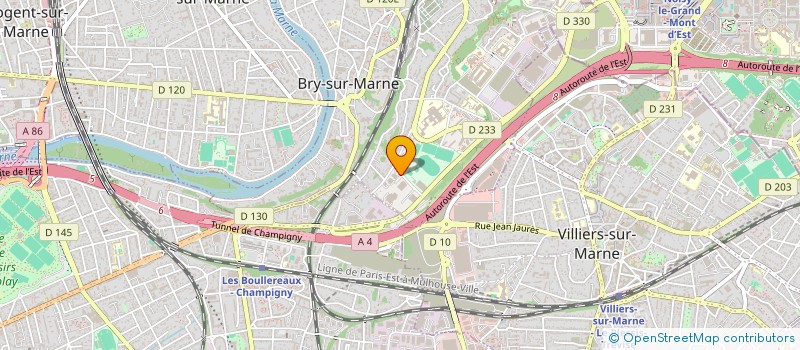 localisation de l'entreprise CAP LINGERIE à BRY-SUR-MARNE