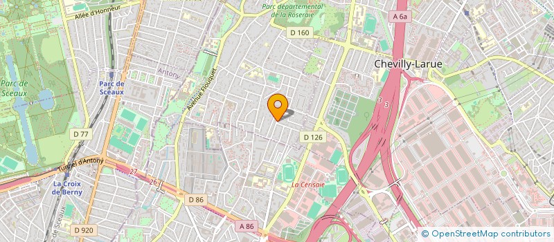 localisation de l'entreprise CAP'LITE  L'HAY-LES-ROSES