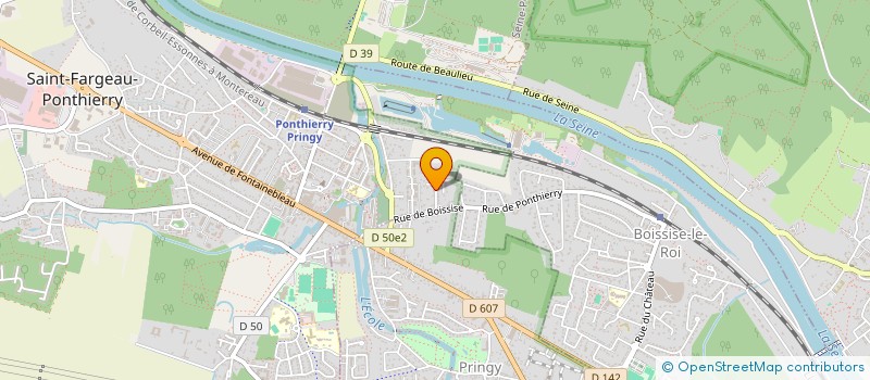 localisation de l'entreprise CAP LOC  SAINT-FARGEAU-PONTHIERRY