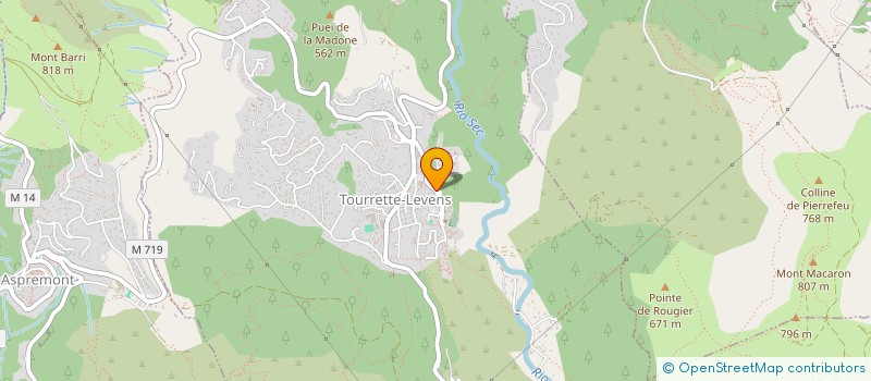 localisation de l'entreprise CAP LOCATION MEDITERRANEE  TOURRETTE-LEVENS