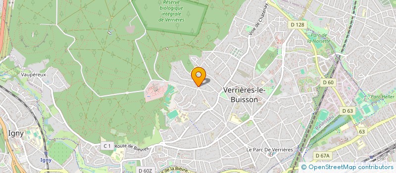 localisation de l'entreprise CAP LOFT à VERRIERES-LE-BUISSON