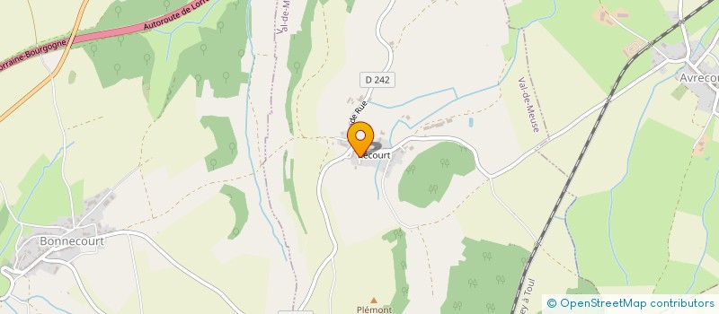 localisation de l'entreprise CAP LOISIRS à VAL DE MEUSE