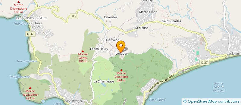 localisation de l'entreprise CAP LONGUET  DIAMANT