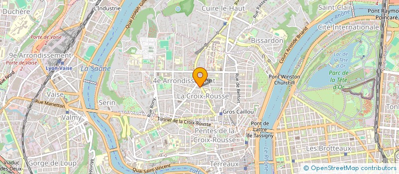 localisation de l'entreprise CAP LYON INVEST à LYON