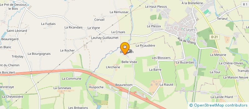 localisation de l'entreprise CAP & M à SAINT-GILLES
