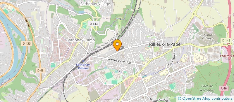 localisation de l'entreprise CAP MANAGEMENT à RILLIEUX-LA-PAPE