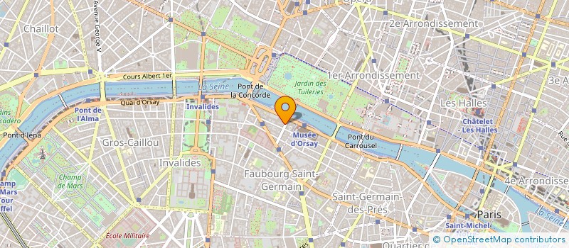 localisation de l'entreprise CAP MEDIA PRODUCTIONS  PARIS