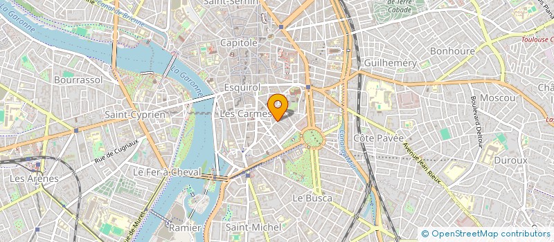 localisation de l'entreprise CAP-MERLE  TOULOUSE