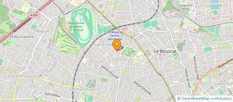 localisation de l'entreprise CAP MICOL  LE BOUSCAT