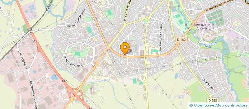 localisation de l'entreprise CAP'MOMES à CHOLET
