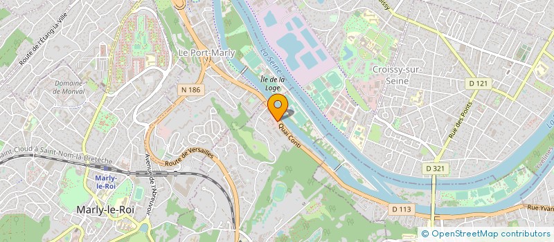 localisation de l'entreprise CAP MONDE CONCEPT LOISIRS à LOUVECIENNES