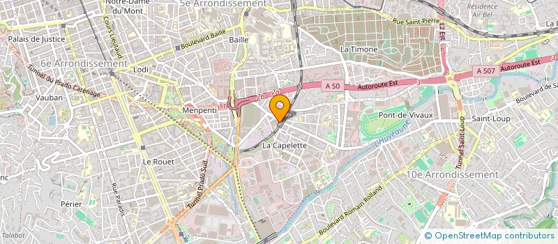 localisation de l'entreprise CAP MUSIC  MARSEILLE