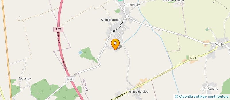 localisation de l'entreprise CAP MUSIK  SENNECAY