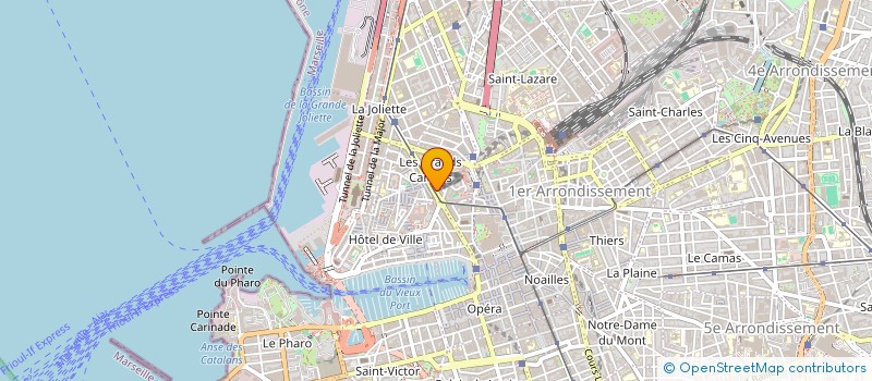localisation de l'entreprise CAP NATURE à MARSEILLE