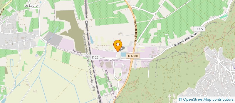 localisation de l'entreprise CAP NATURE  PUJAUT