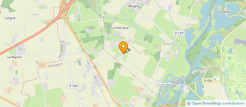 localisation de l'entreprise CAP NAUTIC OUEST  CHAVAGNE