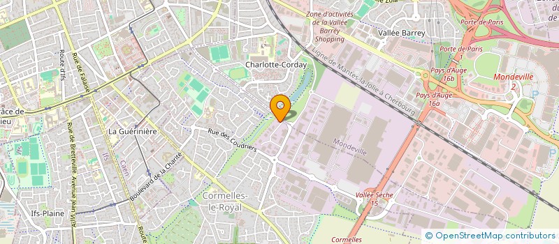 localisation de l'entreprise CAP NAVALO  CORMELLES-LE-ROYAL