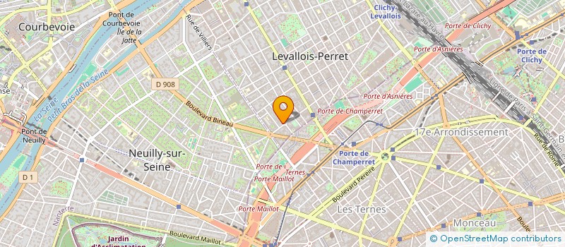 localisation de l'entreprise CAP NEWS à LEVALLOIS-PERRET