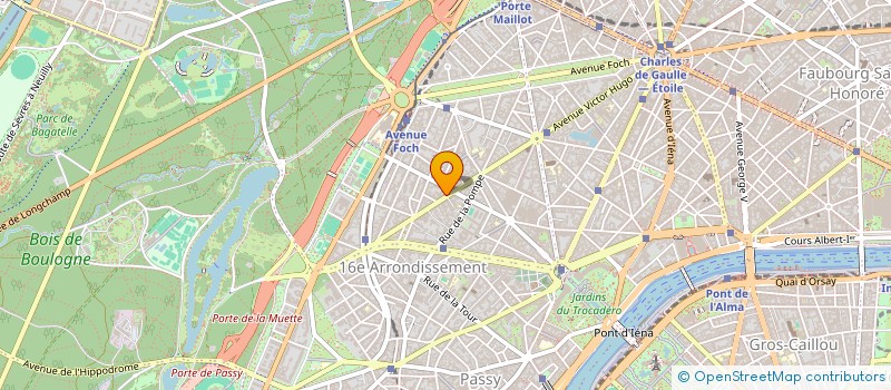 localisation de l'entreprise CAP NIEL à PARIS