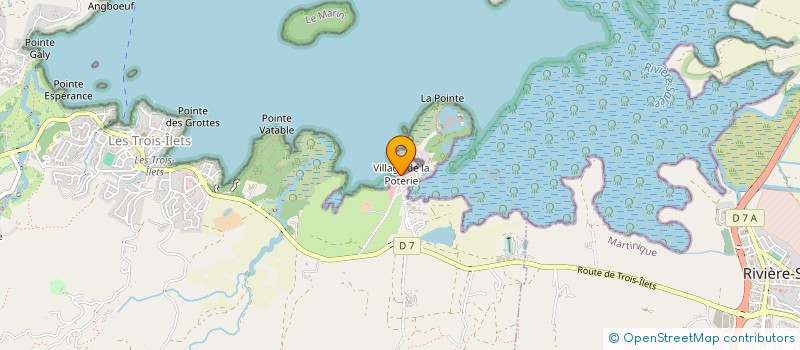 localisation de l'entreprise CAP NORD 166  LES TROIS-ILETS