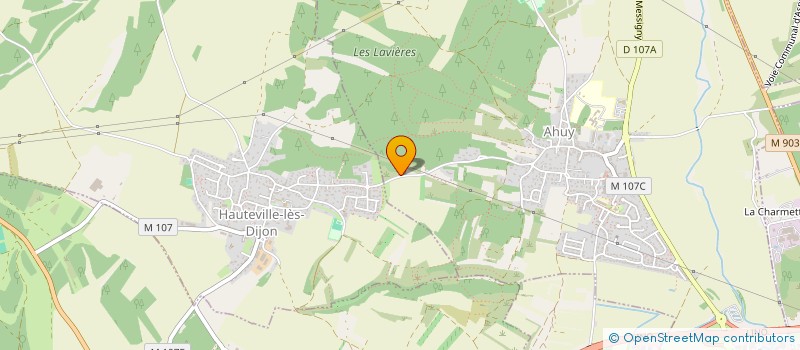 localisation de l'entreprise CAP NORD  AHUY