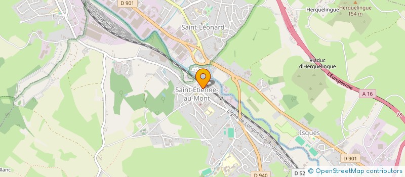 localisation de l'entreprise CAP NORD BOULOGNE à SAINT-ETIENNE-AU-MONT