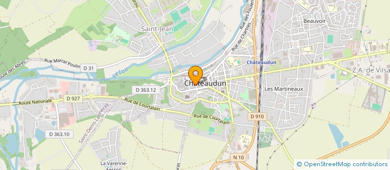 localisation de l'entreprise CAP'NOTAIRES à CHATEAUDUN