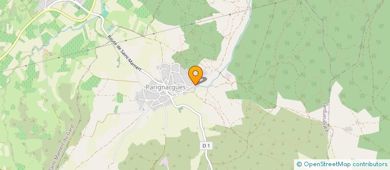 localisation de l'entreprise CAP OCEANS  PARIGNARGUES