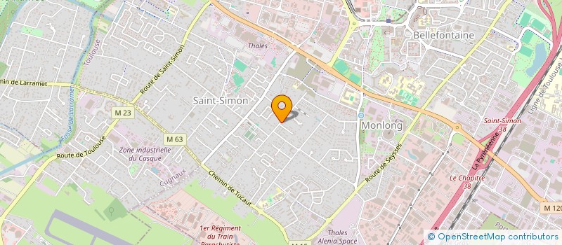 localisation de l'entreprise CAP OFFICINE à TOULOUSE