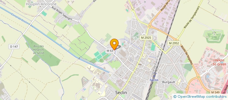 localisation de l'entreprise CAP ONE à SECLIN