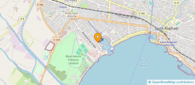 localisation de l'entreprise CAP ONE BOAT à FREJUS