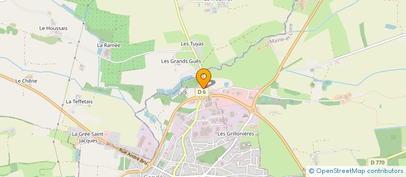 localisation de l'entreprise CAP'ONE COMM  ANGRIE