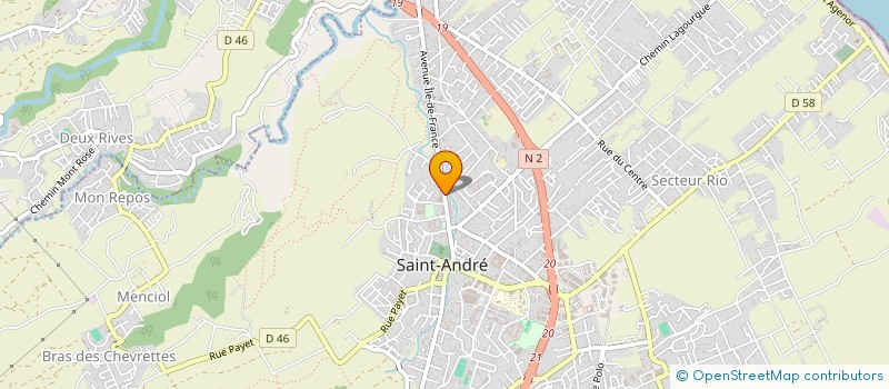 localisation de l'entreprise CAP ONGLERIE SAINT ANDRE OI à SAINT-ANDRE