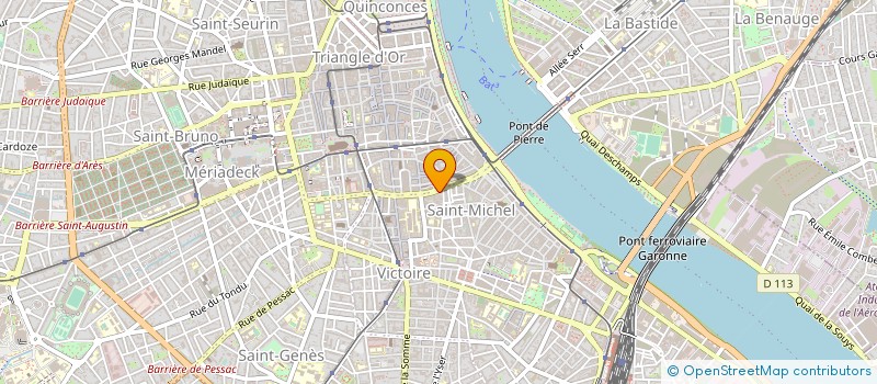 localisation de l'entreprise CAP ORIENT ASSURANCES à BORDEAUX