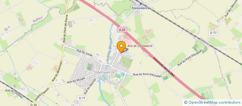 localisation de l'entreprise CAP ORNIS BAGUAGE  STEENWERCK