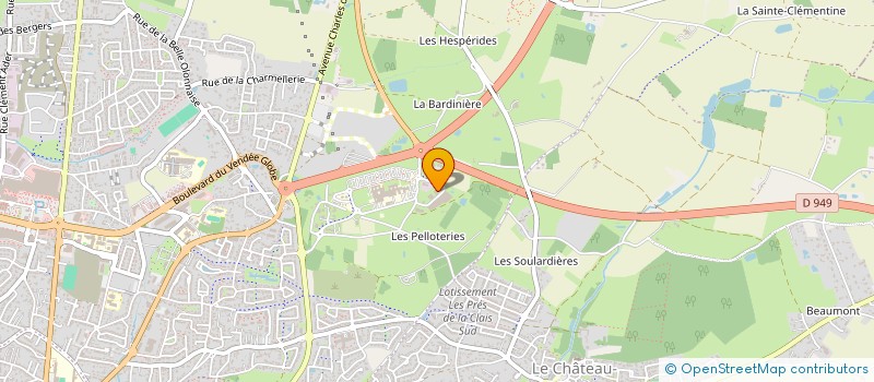 localisation de l'entreprise CAP ORTHOPEDIE FR à LES SABLES D'OLONNE