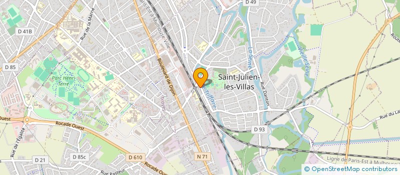 localisation de l'entreprise CAP OU PAS CAP  SAINT-JULIEN-LES-VILLAS