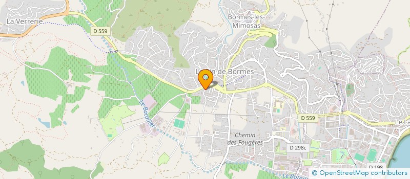 localisation de l'entreprise CAP OU PAS CAP  BORMES-LES-MIMOSAS